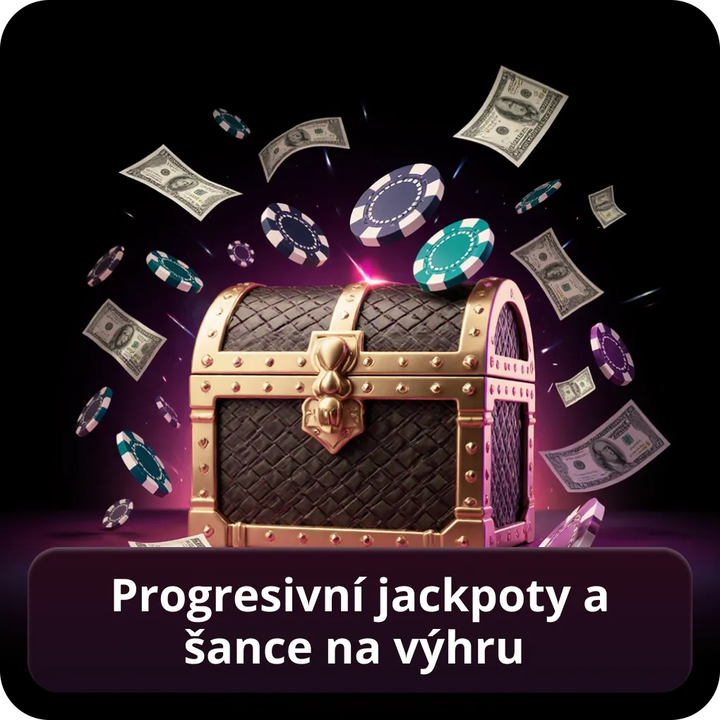 Progresivní jackpoty a šance na výhru